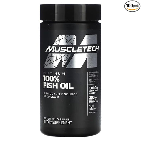 Muscletech Essential Series Platinum 100% Omega-3 Fish Oil